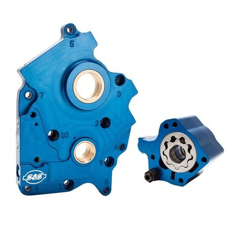 S&S Cam Plate & Oil Pump. Oil Cooled M8 310-0998B